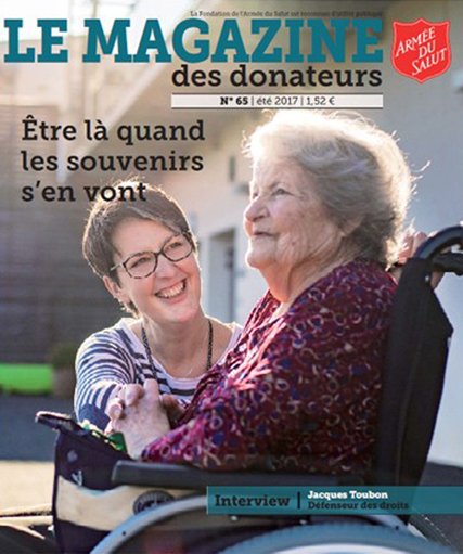 Magazine trimestriel Fondation de l'Armée Salut réflexions actualité article 