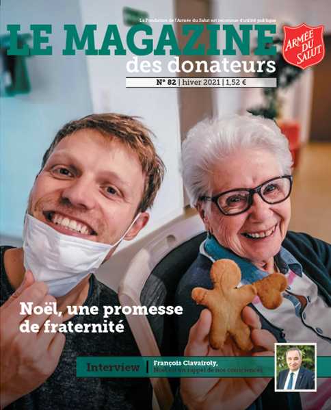 Magazine donateurs handicap emploi réinsertion professionnelle spiritualité Armée du Salut internationale