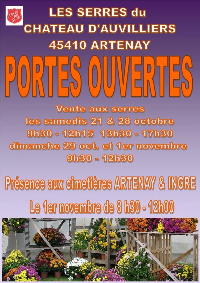 Portes ouvertes serres Auvilliers automne 2017