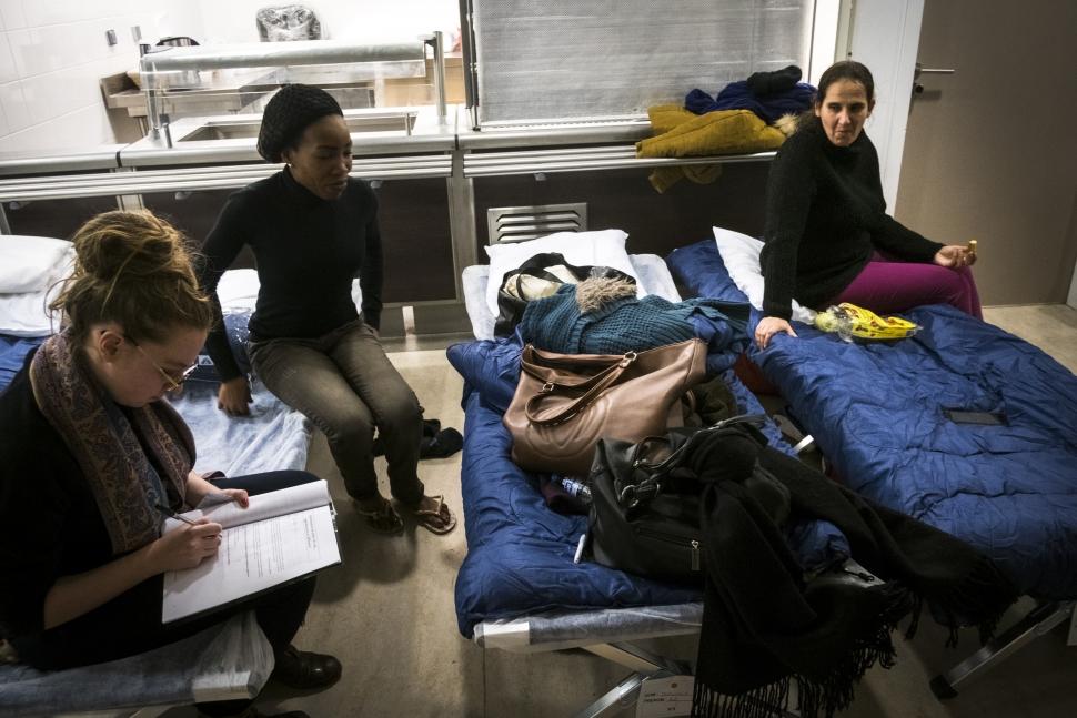 25 femmes sans abri sont accueillies par la Cité de Refuge depuis fin novembre Urgence hiver 2018 Fondation Armée du Salut Exclusion