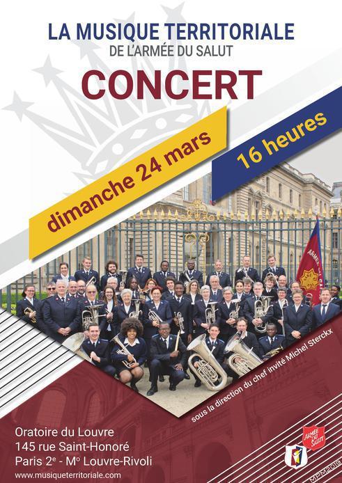 Concert annuel de la Musique territoriale le 24 mars