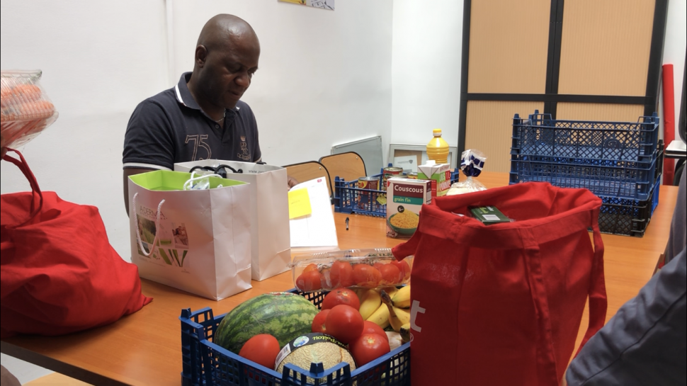 Un moment d’écoute, de partage dans un panier solidaire-photo-MLD-juillet-2019 