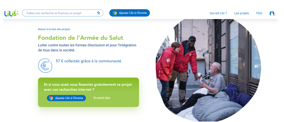 Lilo : Vos recherches internet peuvent se transformer en don d’argent Lilo : Vos recherches internet peuvent se transformer en don d’argent