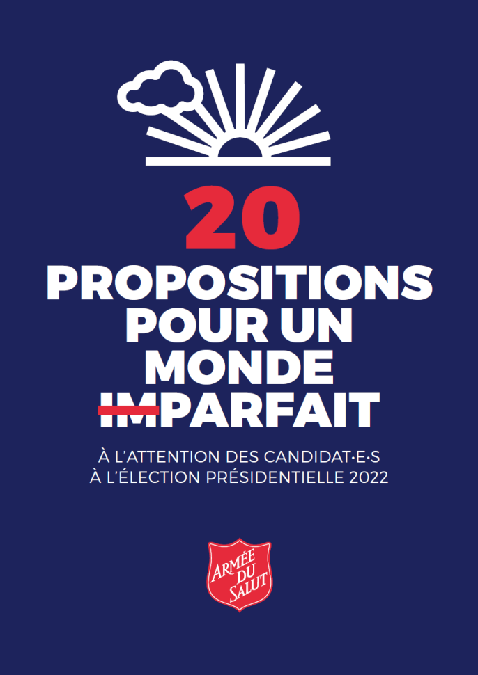 Présidentielle 2022 : l’Armée du Salut présente ses « 20 propositions pour un monde (im)parfait » Présidentielle 2022 : l’Armée du Salut présente ses « 20 propositions pour un monde (im)parfait »