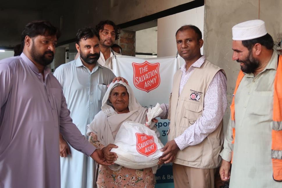 L'Armée du Salut répond aux inondations au Pakistan