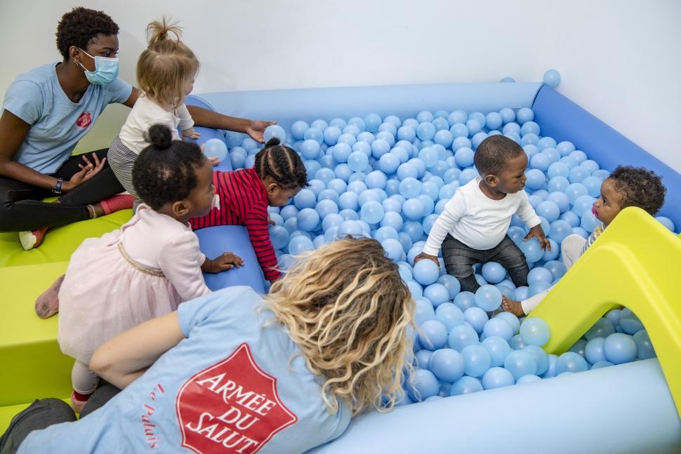 Crèche Palais de la Femme, Fondation Armée du Salut, Paris.