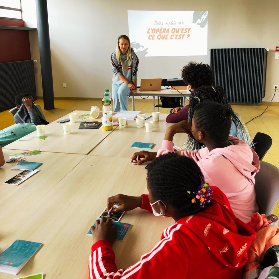 Quand l’Opéra s’ouvre aux enfants accueillis par l’Armée du Salut Opéra enfants centre hébergement et réinsertion sociale culture vie sociale activités culturelles vacances