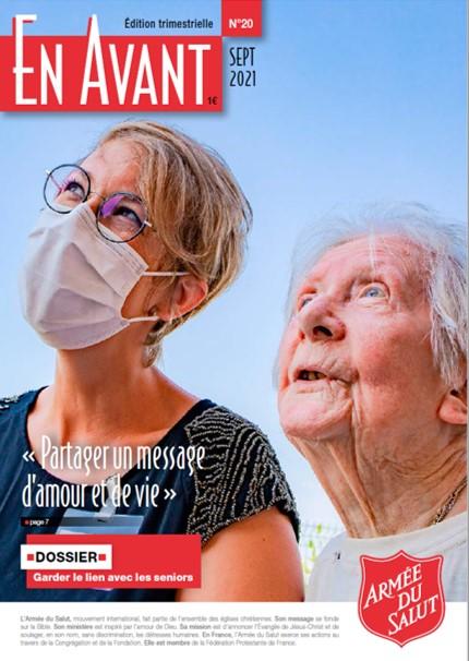 En Avant de septembre 2021 Spiritualité Congrégation Dieu Jésus Religion Bénévole Jeunes Migrants Justice sociale
