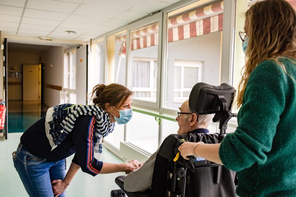 Résidence Leirens : foyer d’accueil médicalisé (FAM), héberge 60 personnes handicapées vieillissantes.