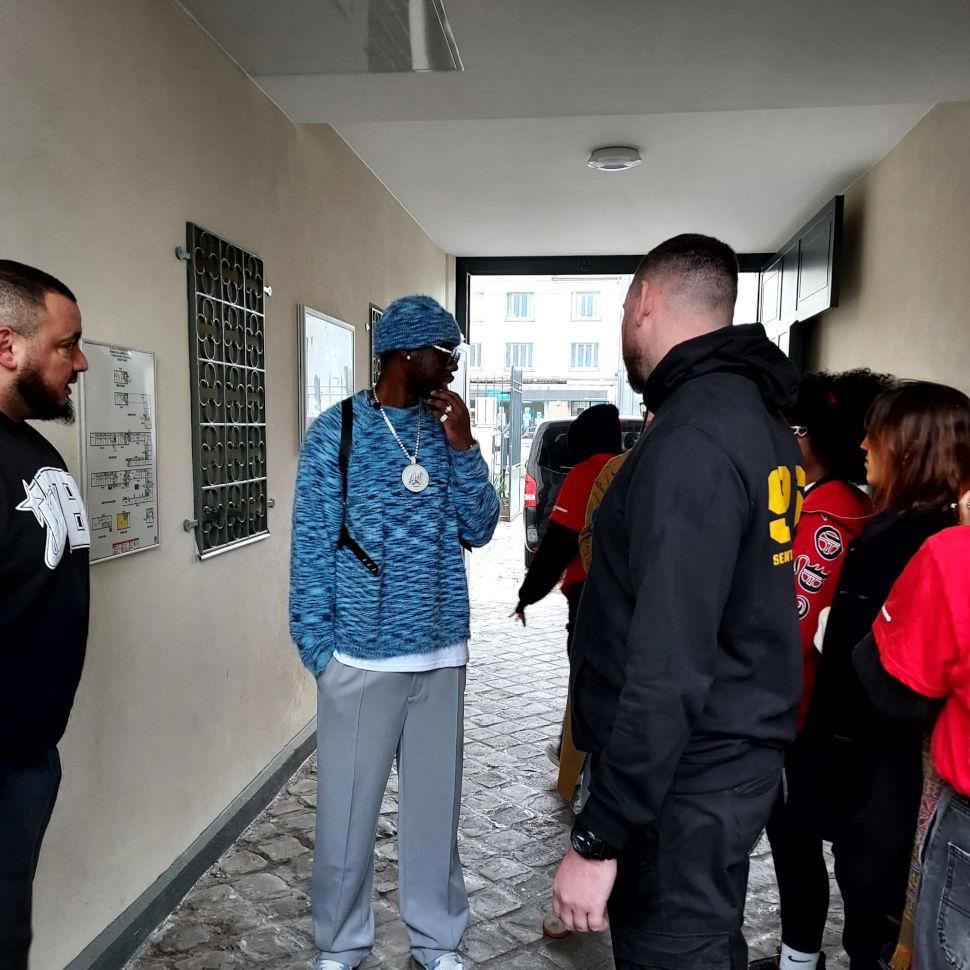Franglish est venu rencontrer les volontaires de Rockcorps Franglish est venu rencontrer les volontaires de Rockcorps