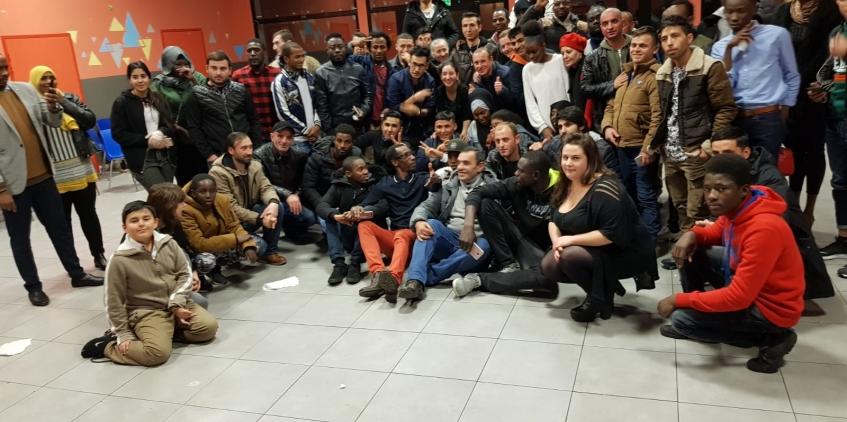 Noël 2018 avec une association de Grigny