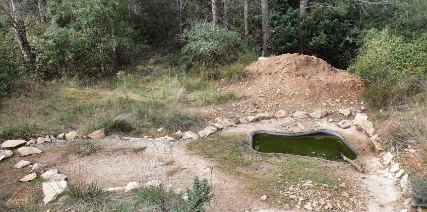 La "Montagnette" près de Tarascon