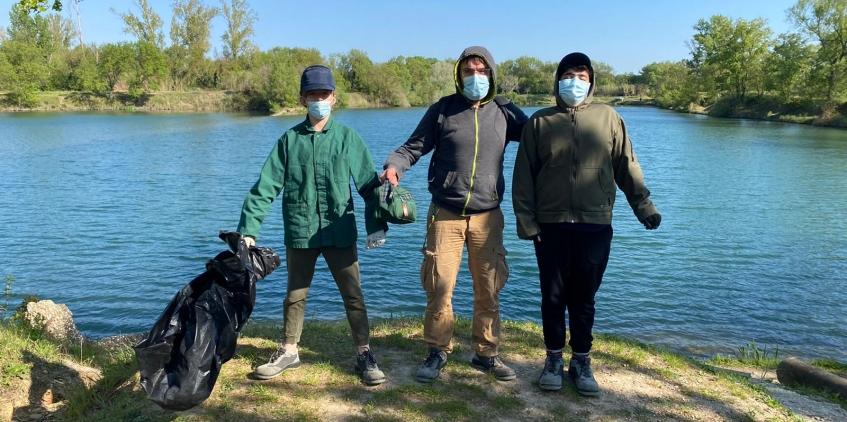 Entretien du lac de Vestric et Candiac