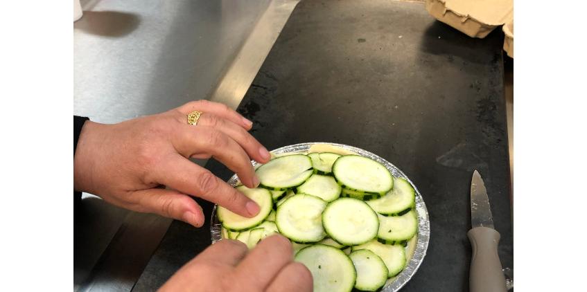 Préparer un bon plat c'est aussi s'appliquer dans sa décoration