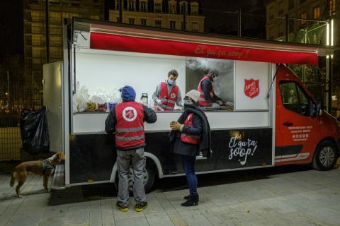 « Et qu’ça soop ! », le foodtruck solidaire de l’Armée du Salut, à Lyon