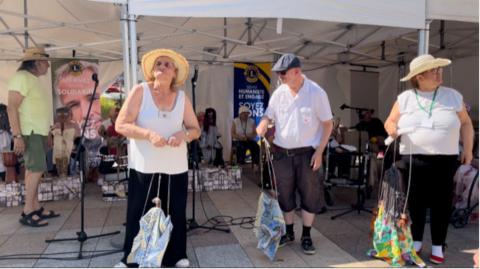 représentation du 09/09/23 dans la cadre de la journée « Handifestif » à Annemasse