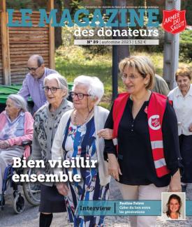 Couverture du magazine des donateurs n°89