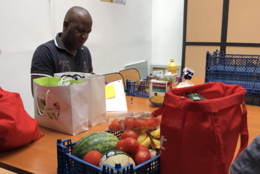 Un moment d’écoute, de partage dans un panier solidaire-photo-MLD-juillet-2019 