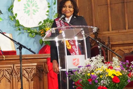 Lieutenante Sara Maboussou Armée du Salut Spiritualité Officière