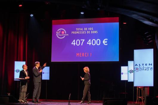 407 400 euros collectés : pour son grand retour, la Nuit de la Philanthropie a « franchi des montagnes »