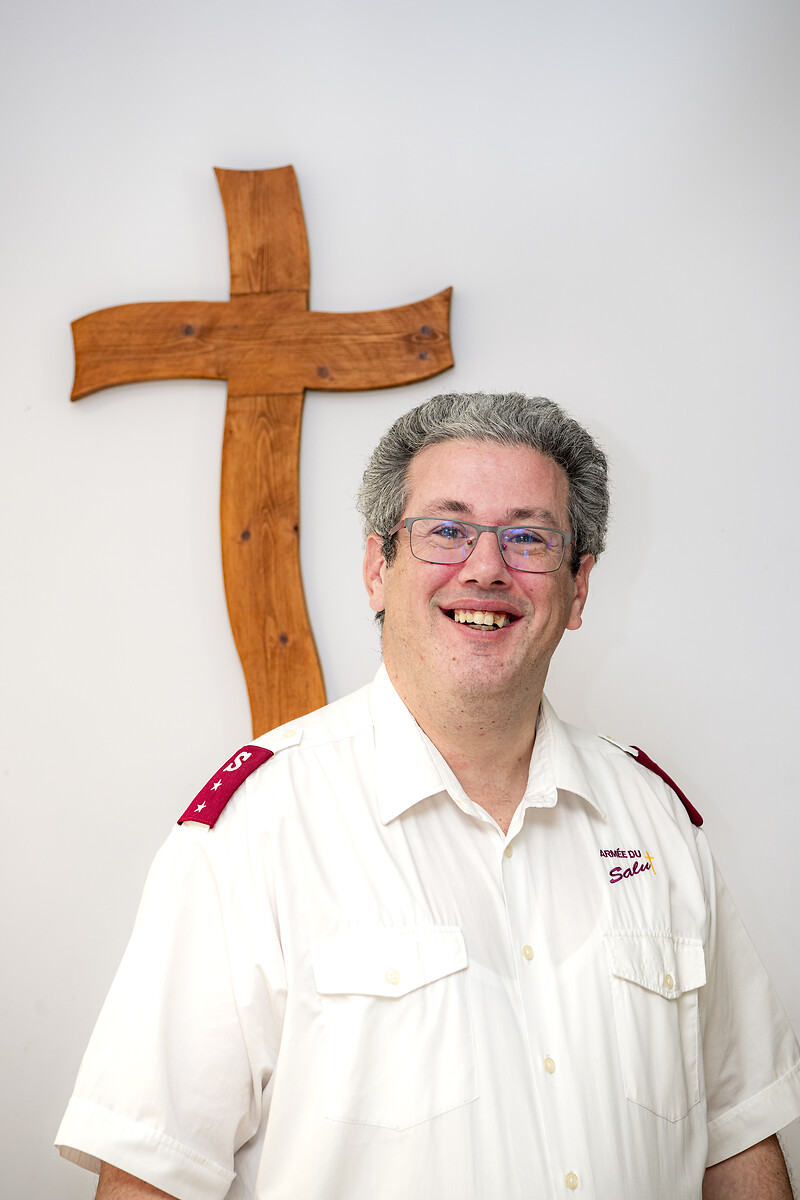 Congrégation Armée du salut - Poste de Nîmes Janvier 2024.• Stéphane Gratas (Capitaine Officier)
