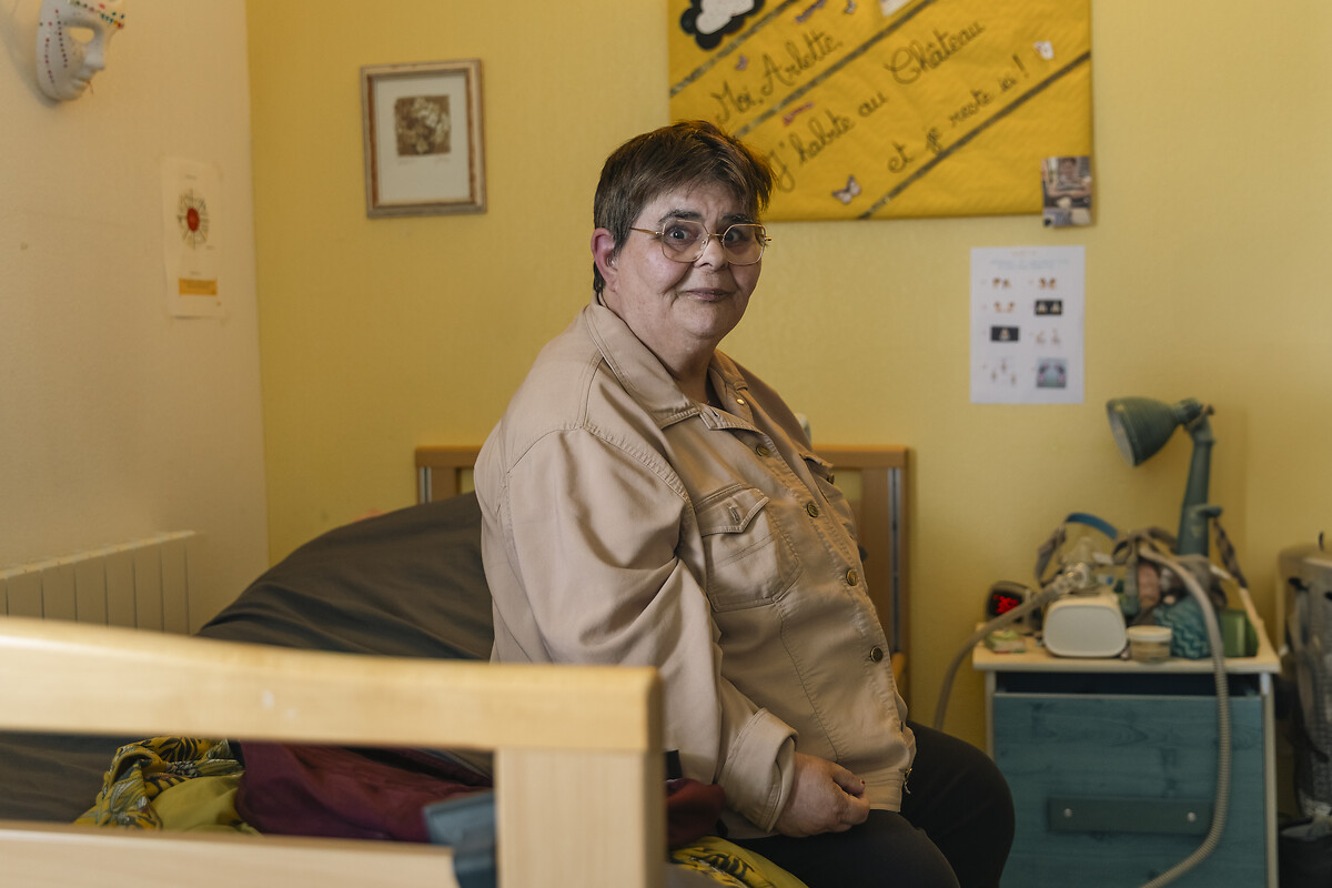 Domaine du Château d'Auvilliers -Arlette DECOURT - Residente Foyer de Vie