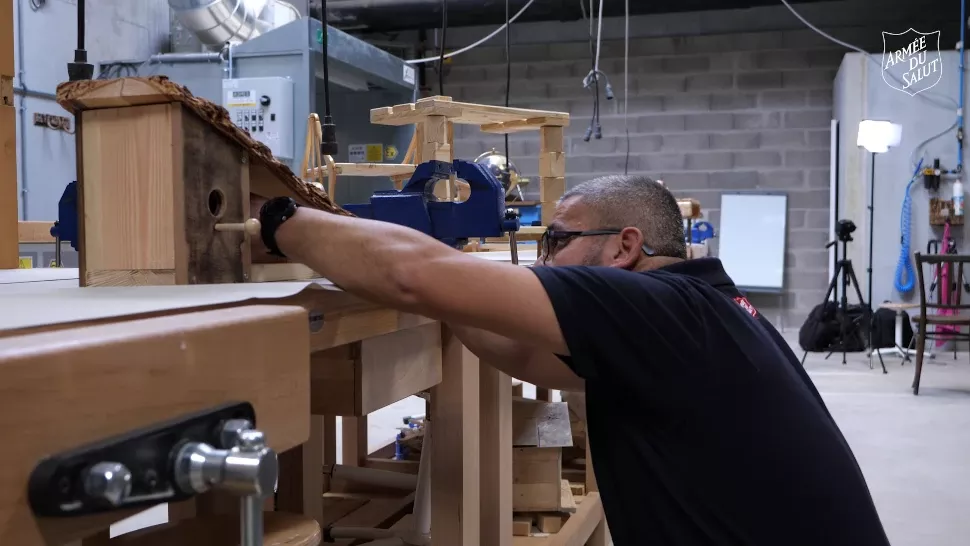 Au sein du centre pénitentiaire de Mulhouse-Lutterbach, un atelier d’insertion professionnelle