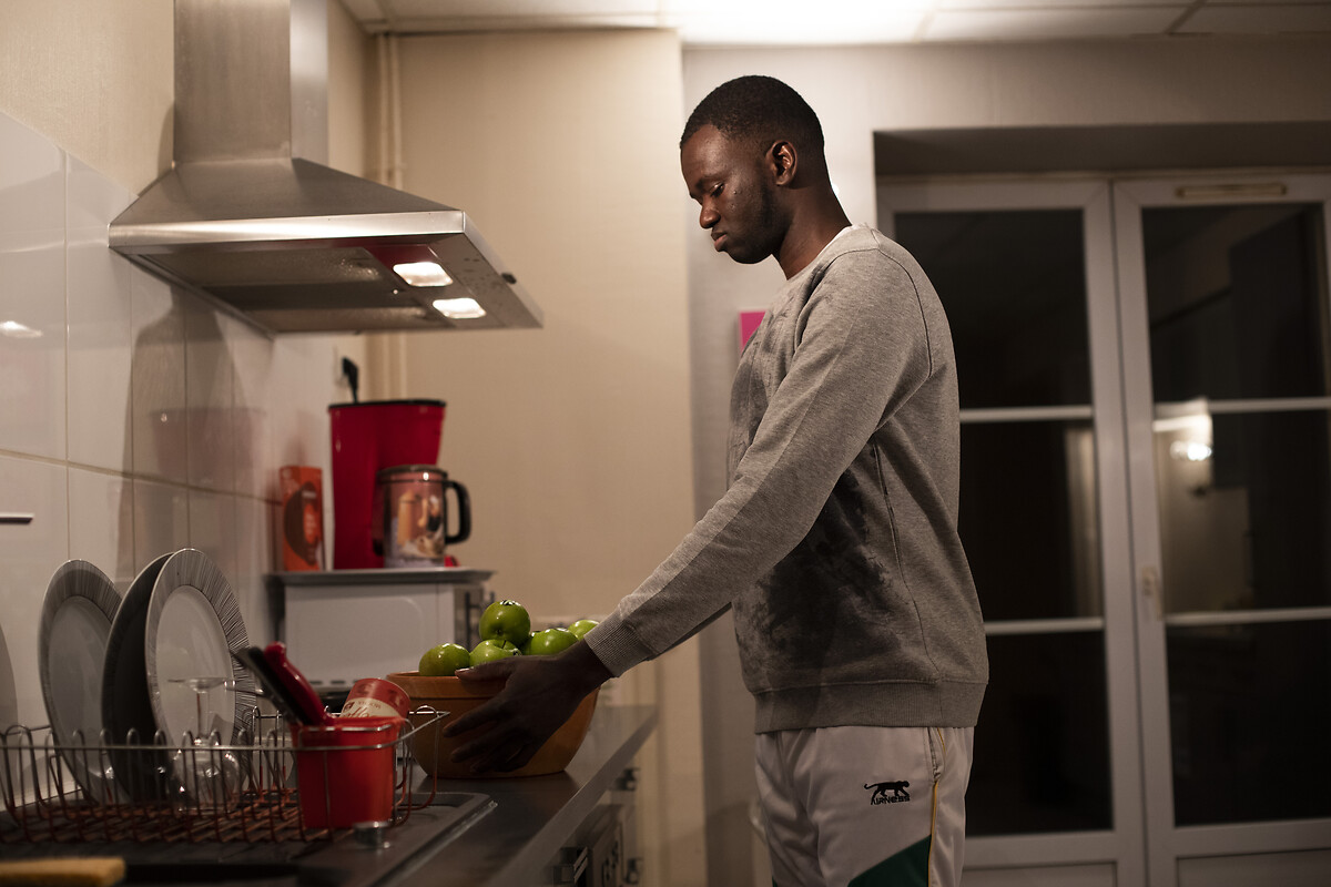 DIARRA - jeune accompagné par les équipes éducatives de Metz/le Passage
