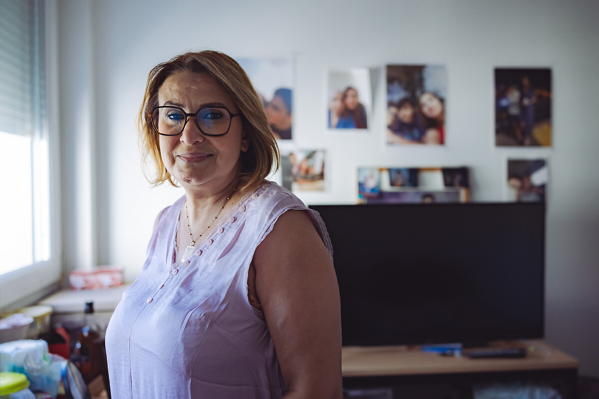 Nouria Maïza est résidente au CHRS