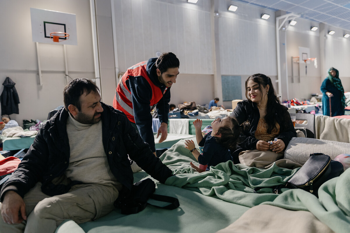 HASSANI Mohammed , AYAT Shabana et sa fille , HASSANI Julie, Ayab gul Nusiry(FADS)