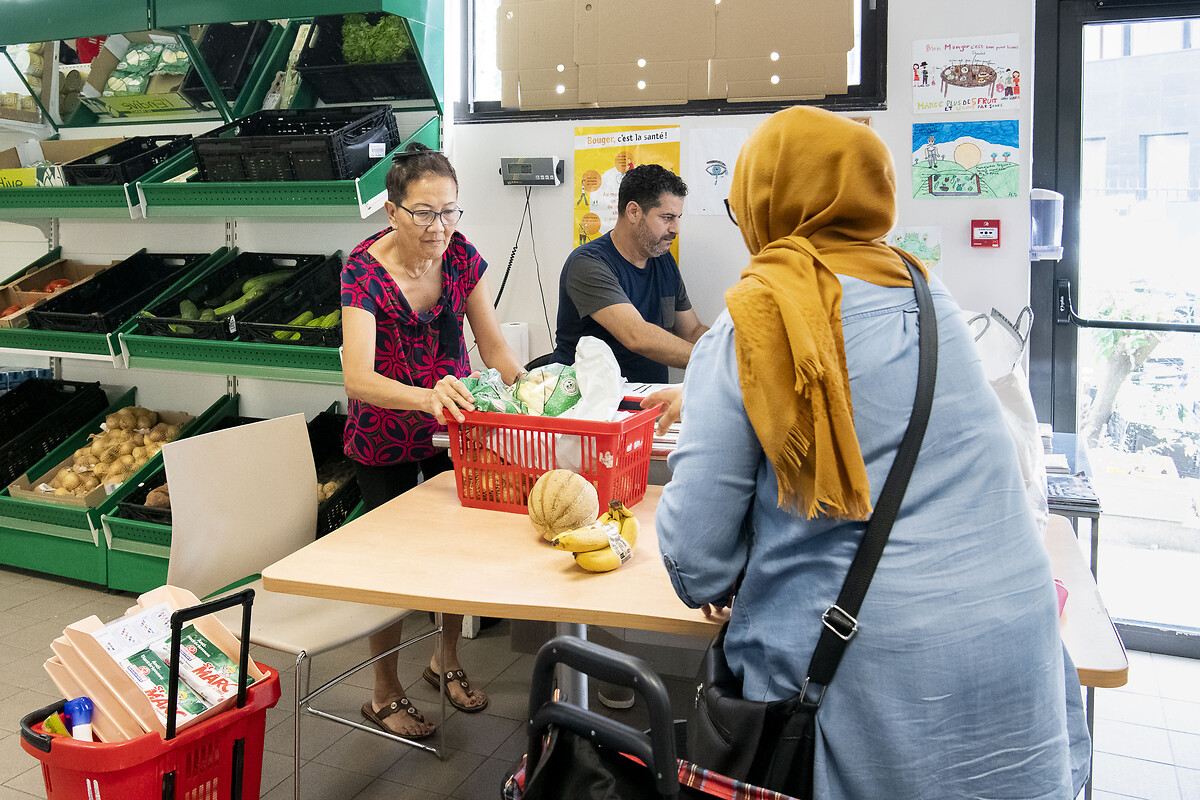 Personnes en précarité alimentaire