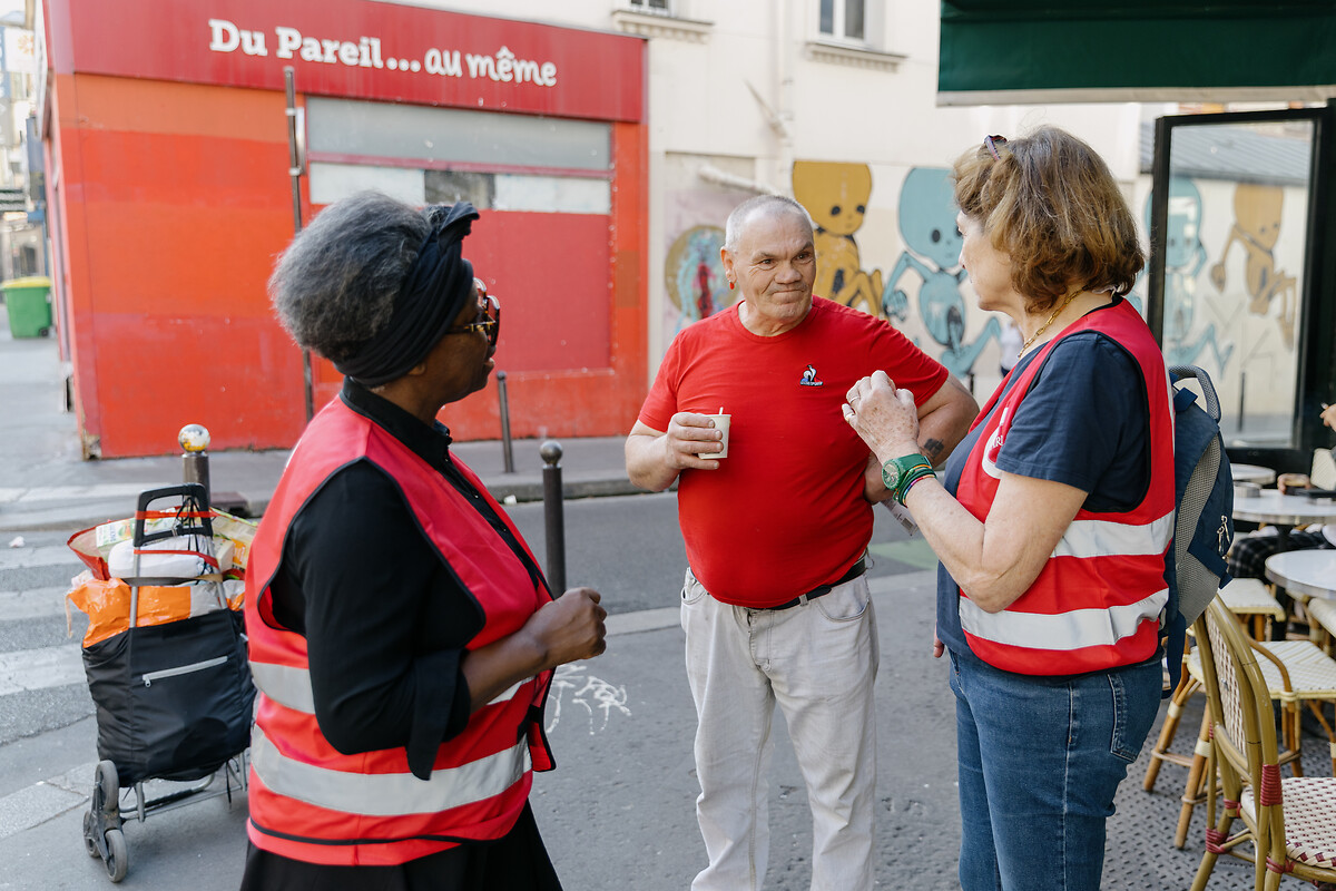 Actions de rue et premier accueil